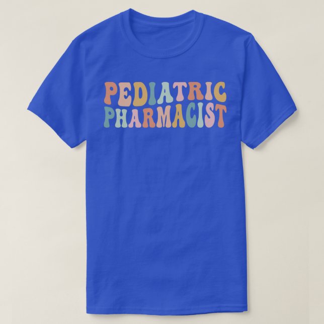 Pediatric Pharmacist PEDS PICU Clinical Pharmacy S T-Shirt (Design vorne)