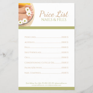 Pedicure Nail Pedicurist Feet Wellness-Center Cham Flyer