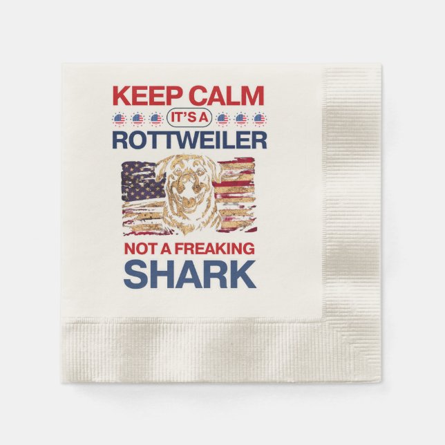 Pedigree Dog Service Dog Masters Courage Serviette (Vorderseite)