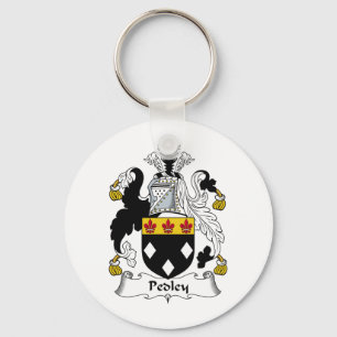 Pedley Familienwappen Schlüsselanhänger