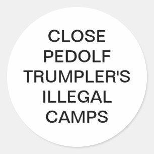 Pedolf Trumpler Konzentration Hankamer Artjunkhaus Runder Aufkleber