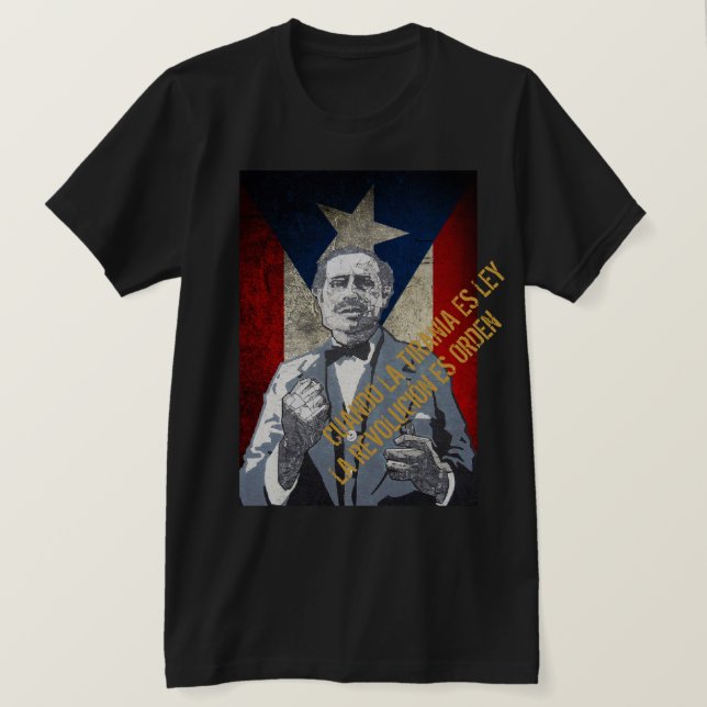 Pedro Albizu Campos T-Shirt (Design vorne)