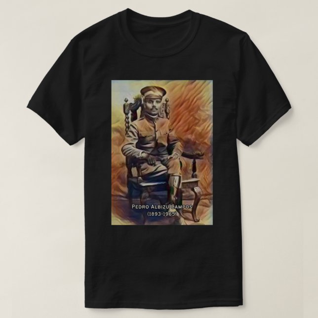 Pedro Albizu Campos T-Shirt (Design vorne)