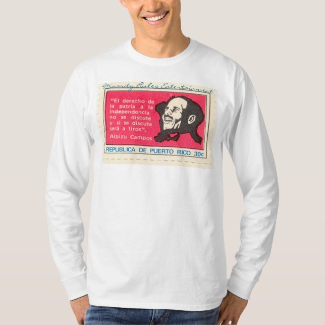 Pedro Albizu Campos T-Shirt (Vorderseite)