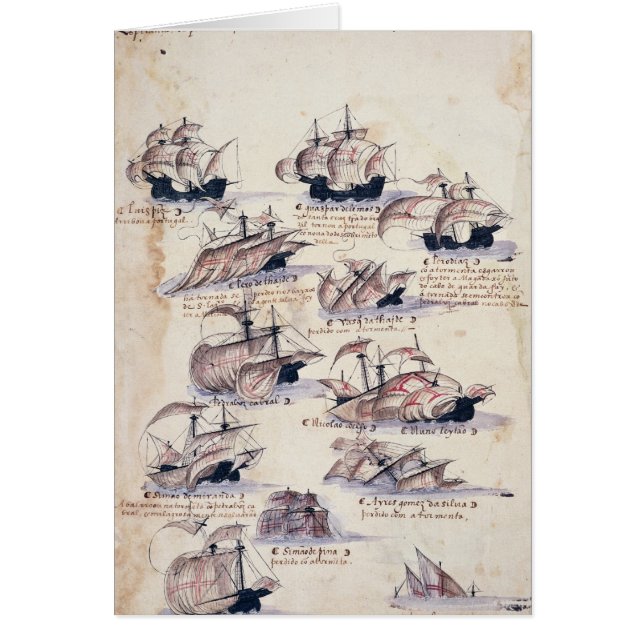 Pedro Alvares Cabral (Vorne)