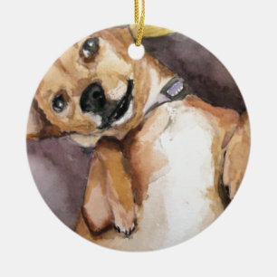Pedro das Chiweenie Keramikornament
