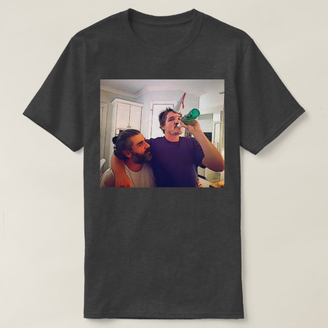 Pedro Pascal OsIsaac toonised T-Shirt (Design vorne)