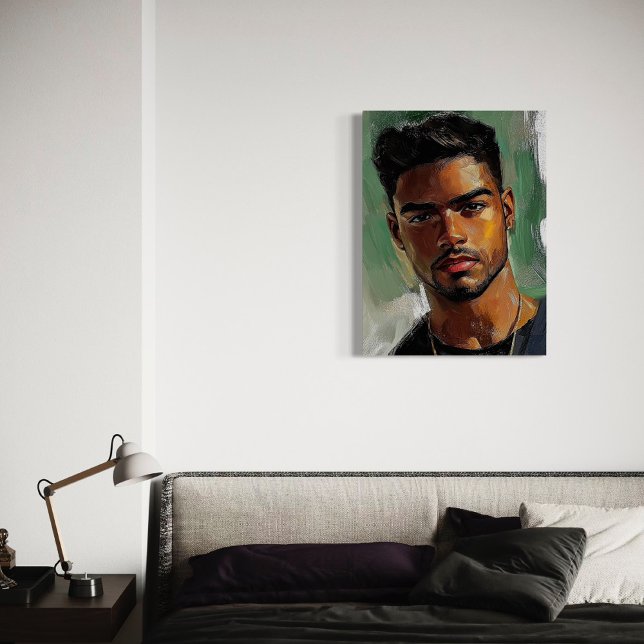 Pedro - Portrait eines afro-lateinamerikanischen M Poster (Von Creator hochgeladen)