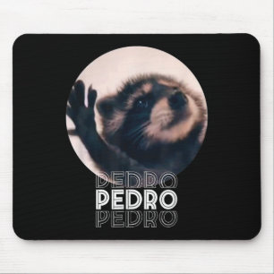 Pedro Racoon Dance Populäre Internet Meme Mapache  Mousepad