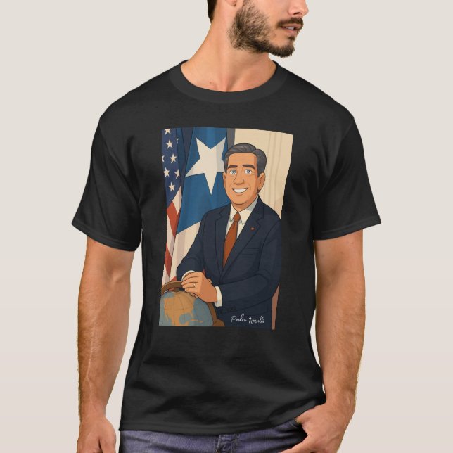 Pedro Rosselló T-Shirt (Vorderseite)