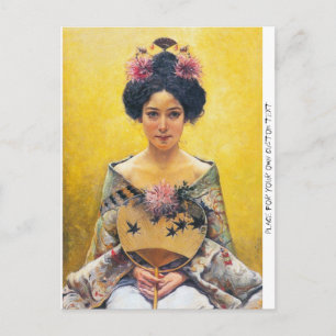 Pedro Sáenz (1864-1924), Disfraz japonesa Postkarte