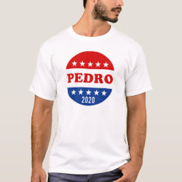 Pedro Vote Button 2020 Wahlen T-Shirt