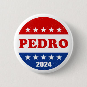 Pedro Voter Button 2024 Wahlen USA