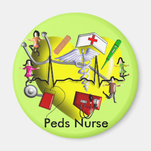 Peds Krankenschwester-Geschenk-Entzückende Magnet