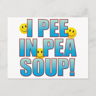 Pee Life B Postkarte