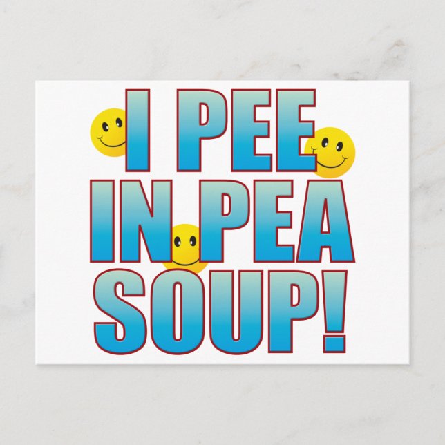 Pee Life B Postkarte (Vorderseite)