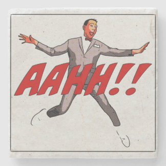 Pee-wee "Aahh"-Untersetzer Steinuntersetzer