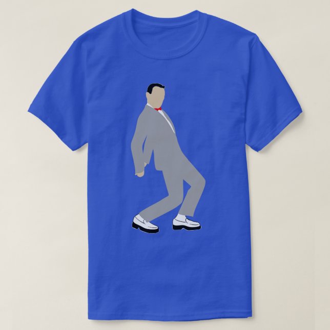 Pee Wee Herman Button T-Shirt (Design vorne)