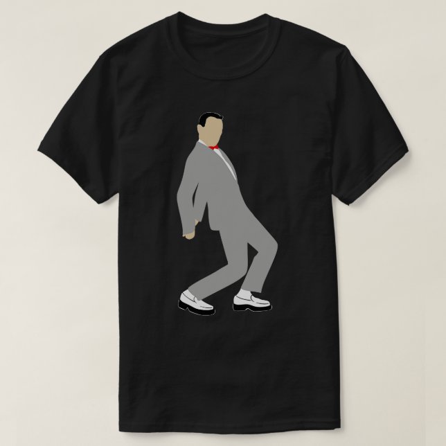 Pee Wee Herman Tasche T-Shirt (Design vorne)