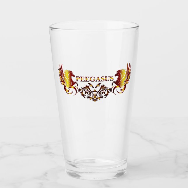 Peegasus Drinkware Glas (Vorderseite)