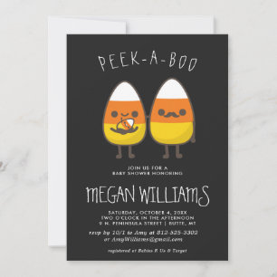 Peek-A-Boo Candy Corn Babyparty