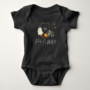 Peek-A-Boo   Kleiner Halloween-Geist Baby Strampler