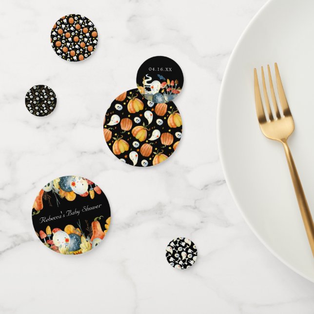 Peek A-Boo Little Ghost Halloween Baby Shower Konfetti (Gruppe)