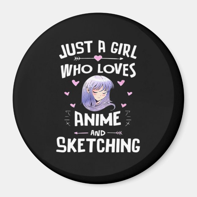 Peekabo Anime Classic Magnet (Vorne)