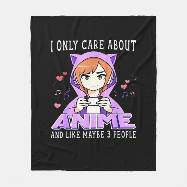 Peekabo Anime Manga Fleecedecke (Vorderseite)