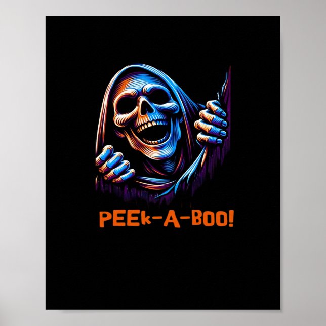 Peekabo Poltergeist Prankster Poster (Vorne)