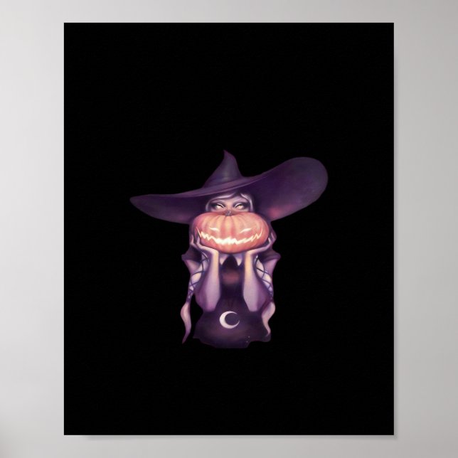 Peekabo Pumpkin Poster (Vorne)