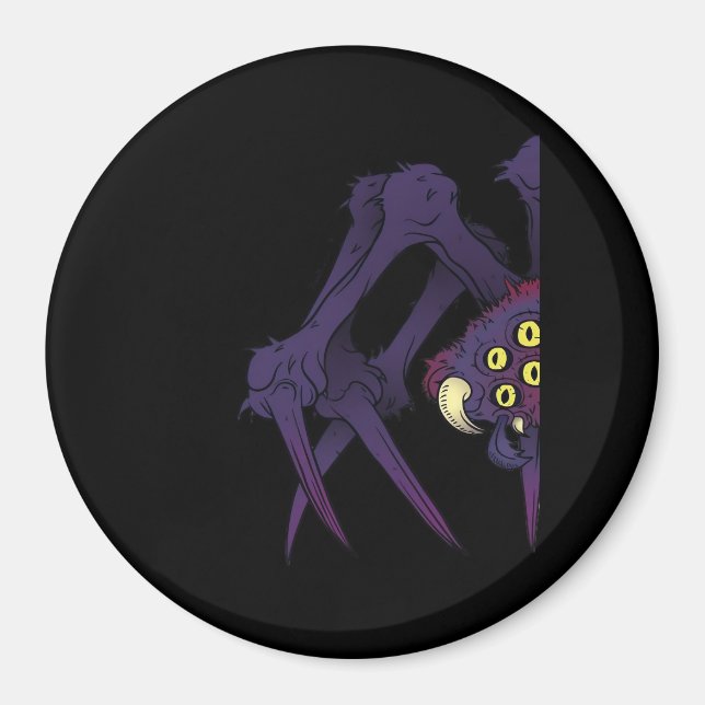 Peekabo Spider Magnet (Vorne)
