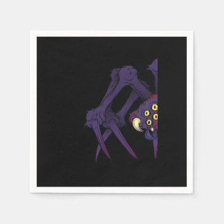 Peekabo Spider Serviette