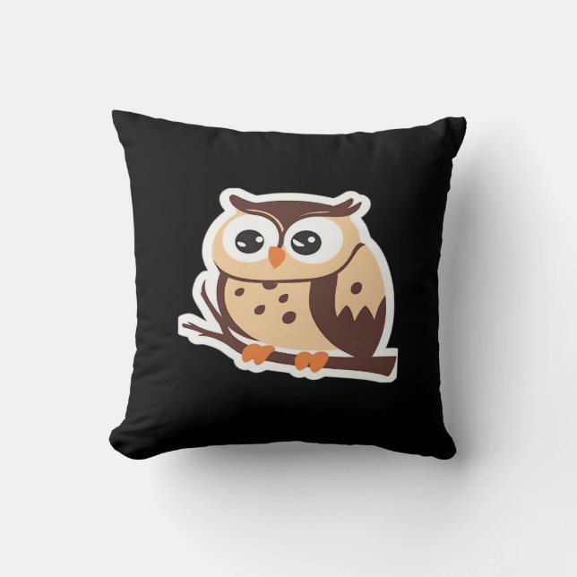 Peekabo Viral Halloween Kissen (Vorderseite)