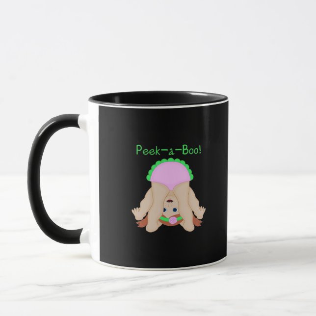 Peekabo zu Halloween Tasse (Links)