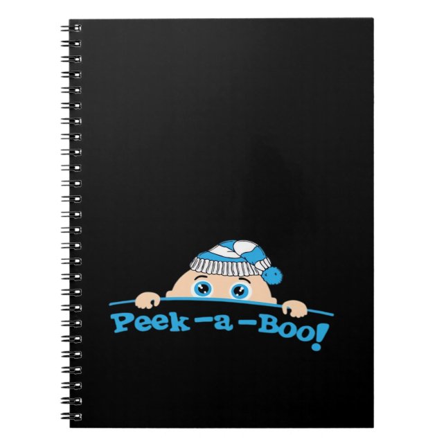 Peekaboo Angepasst Notizblock (Vorderseite)
