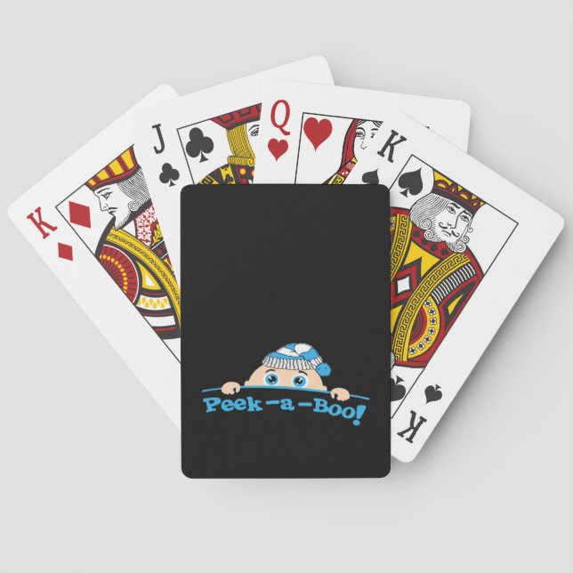 Peekaboo Angepasst Spielkarten (Rückseite)