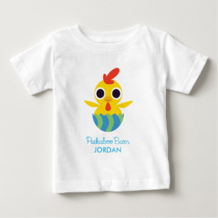 Peekaboo Barn Oster   Bandit the Chick 2 Baby T-shirt