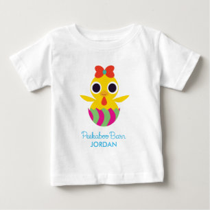 Peekaboo Barn Oster   Bayla the Chick 2 Baby T-shirt