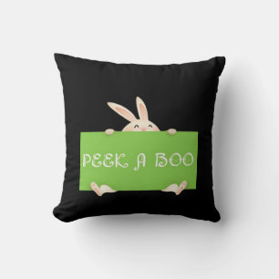 Peekaboo Bunny Kissen