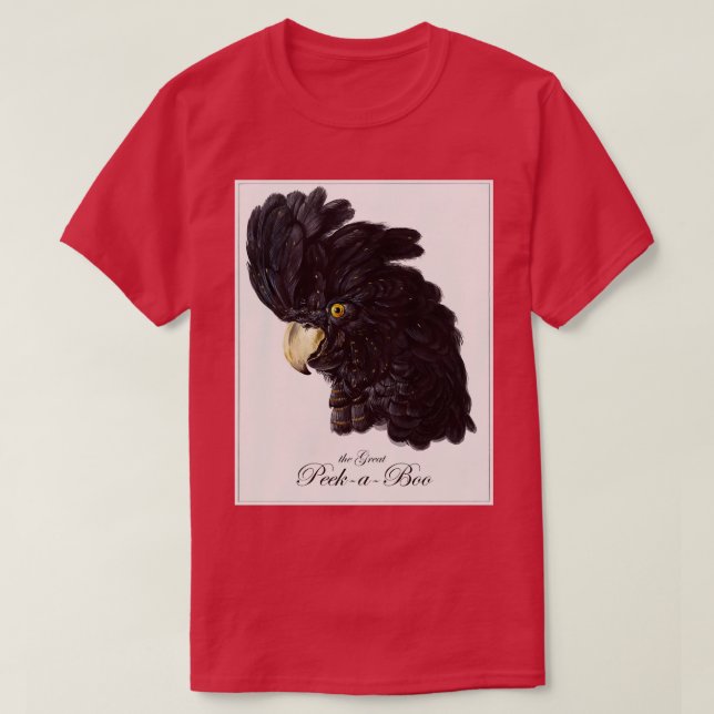 PeekaBoo Cockatoo T-Shirt (Design vorne)