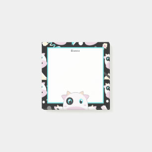 Peekaboo Cow Post-it Klebezettel