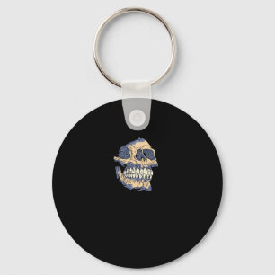 Peekaboo Death Skull Schlüsselanhänger