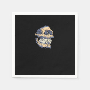 Peekaboo Death Skull Serviette