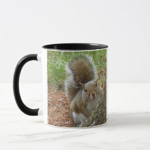 Peekaboo-Eichhörnchen Tasse
