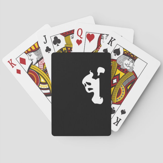 Peekaboo Essential Sloth Halloween Spielkarten (Rückseite)