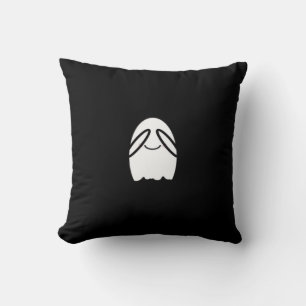 Peekaboo Funny Slogan Kissen
