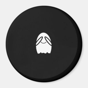 Peekaboo Funny Slogan Magnet