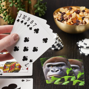 Peekaboo Gorilla, Kartenspiel Spielkarten