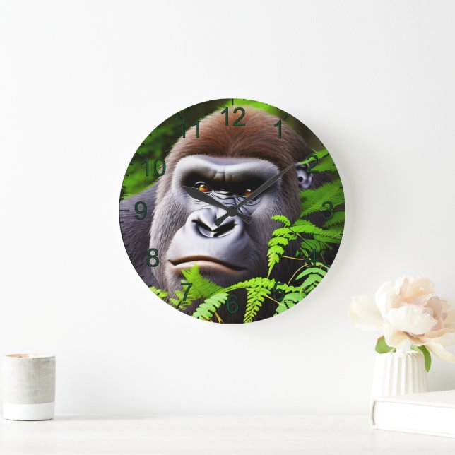 Peekaboo Gorilla, Uhr (Zuhause)